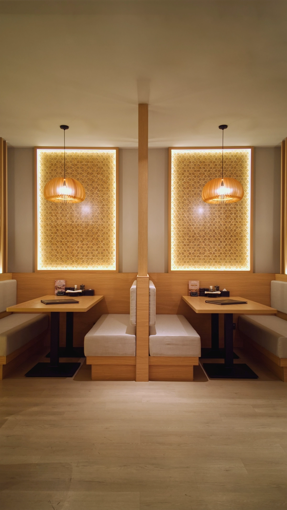 Niki Japanese Dining — seating booth